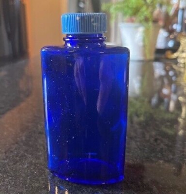 Vintage bourjois cobalt bottle