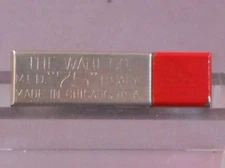 Eversharp Vintage Red Top Large lead --metal tube-short--BLUE