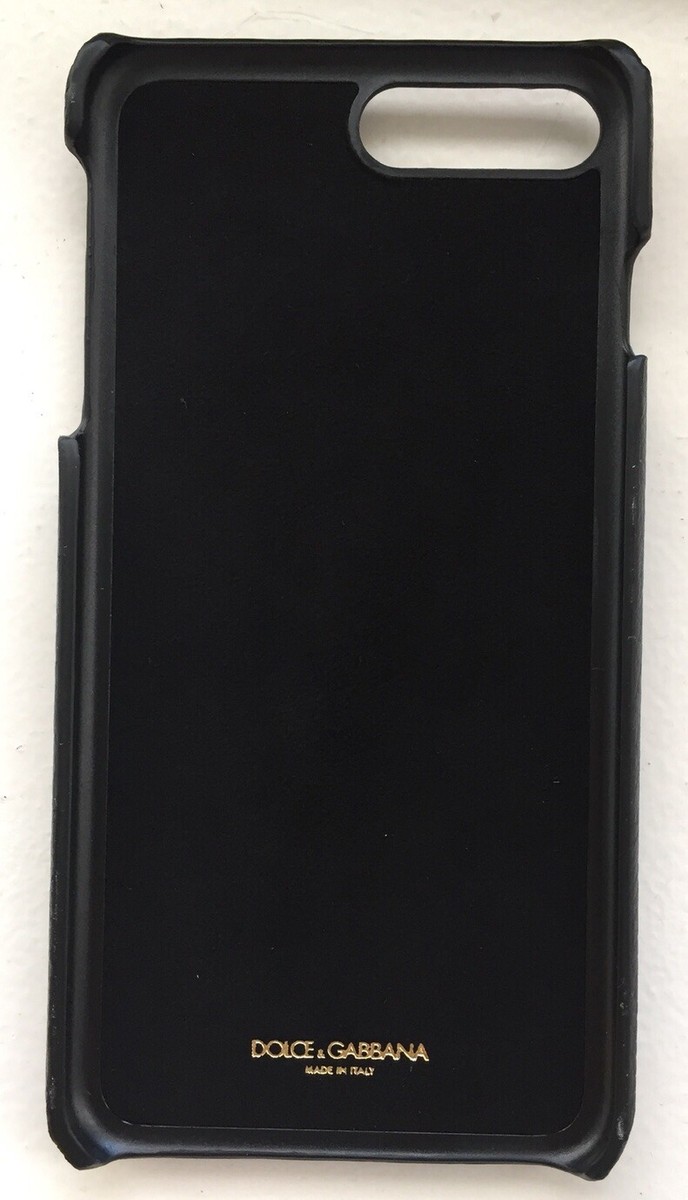 【Dolce&Gabbana】 iphone 7/8★ iphone 7/8Plus スマホケース DOLCE & GABBANA Phone Case Cover Black White Lace Leather