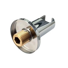 Brausehalter Aus Edelstahl, Verstellbar – Retro Messing-Optik, Wandhalter Für Dusche