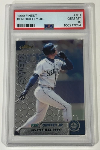 1999 Finest #101 Ken Griffey Jr. *PSA 10 (GEM MINT) *Seattle Mariners *HOF
