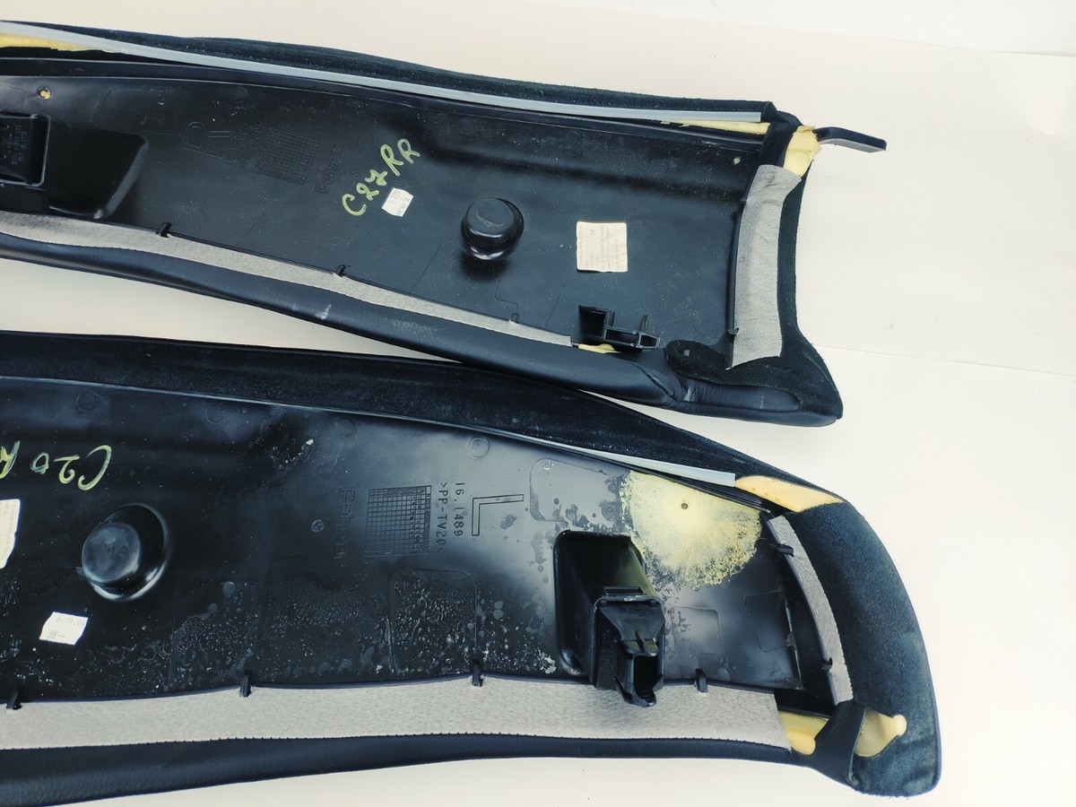 2005 BMW 545 SMG REAR RIGHT LEFT SEAT SIDE COVER PAD BOLSTERS 