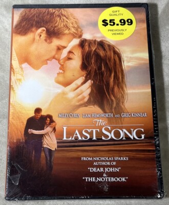 Last Song NEW SEALED DVD 2010 Miley Cyrus Liam Hemsworth Touchstone