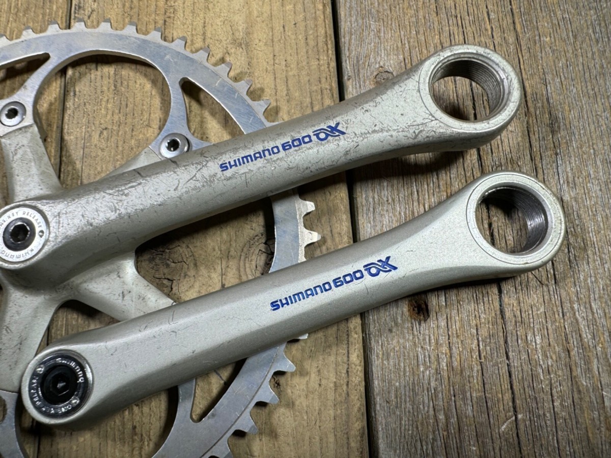 Shimano 600 Ax FC-6300 Crankset Oversize Pedal Axle 170mm Shimano 600 Ax FC-6300 Crankset Oversize Pedal Axle 170mm