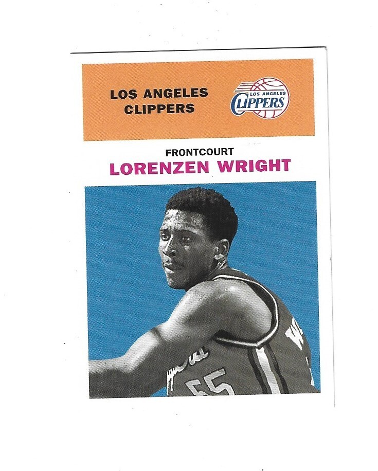 1998-99 Fleer Vintage '61 #99 Lorenzen Wright  LOS ANGELES CLIPPERS