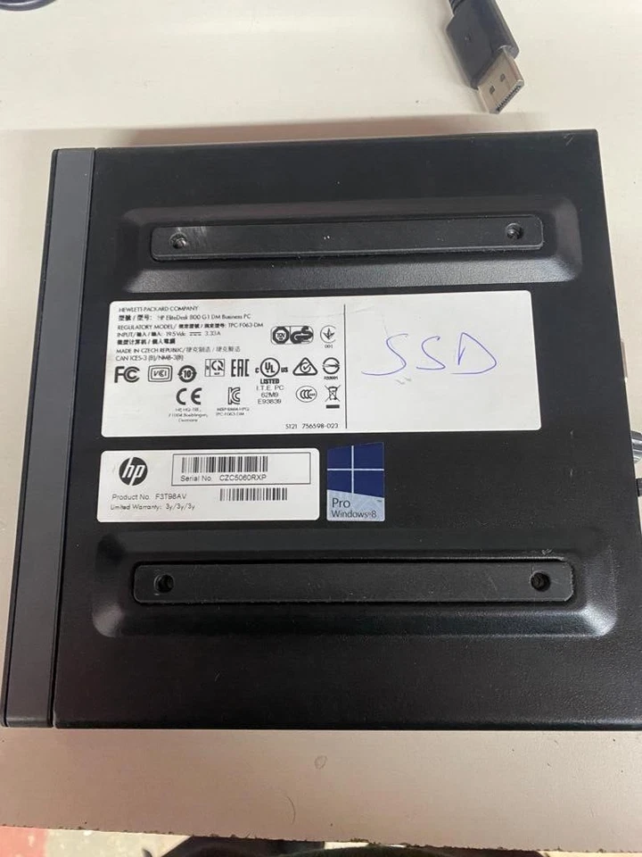 HP Elitedesk 800 G1 MINI PC Intel i3-4150T - 16GB RAM - 240GB SSD - OFFERS OK - Image 4 of 4