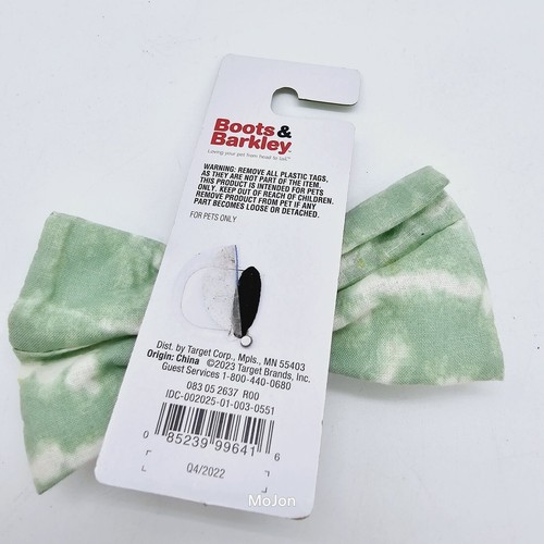 Lot Of 11 Boot & Barkley Collar Slide Bowtie Gray Stripe Blue Star Purple Green - Picture 9 of 9