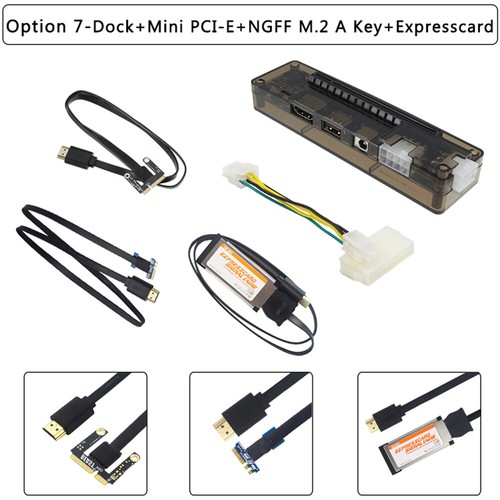 PCI-E EXP GDC External Laptop Video Card Dock Graphics Card Laptop Docking Stati - Picture 19 of 19