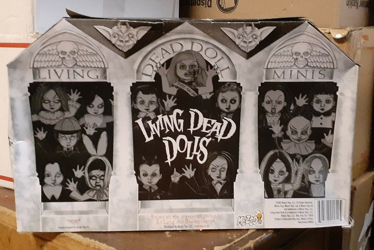 MEZCO リビングデッド ドールズ ミニ Mausoleum Set #1 Mezco Living Dead Dolls Minis Series 2 Spencer Exclusive