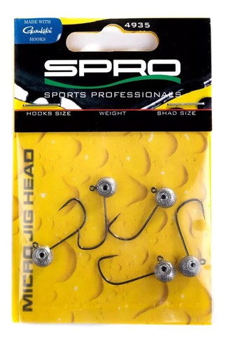 Spro Micro Jigheads Predator Lure Fishing Round Jig Head Gamakatsu Hooks - Picture 8 of 9
