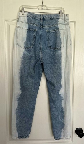 PacSun Bleached Side Ultra High Rise Slim Fit Jeans 30 - Picture 3 of 6