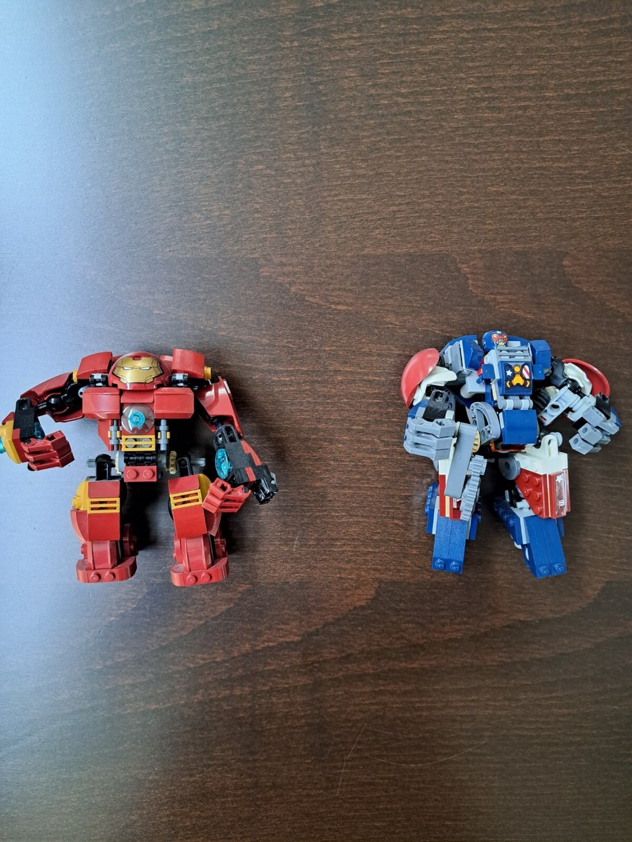 【たっくん】ニューモ LEGO Marvel Super Heroes: The Hulk Buster Smash (76031). And 76077
