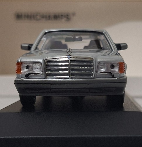 Mercedes-Benz 560 SEL (W126) 1990 Silver 1:43 Minichamps EXTREMELY RARE!! (3) - Picture 13 of 19