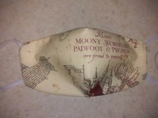 Harry Potter Handmade Cotton Face Cover Filter Pocket Reusable Mask Adult