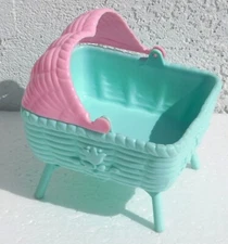 VTG MLP Newborn Twins Bassinet Crib Nursery Replacement MY LITTLE PONY