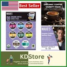 Eco-Friendly 56 Count Coffee Pods Variety Pack: 8 Organic Flavors for Everyone