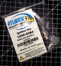 Stens 1200-5084 Atlantic Quality Parts Ignition Key Massey Ferguson 192922M1