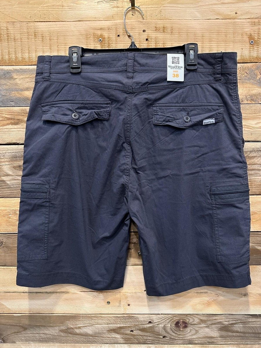Wearfirst Men's Cotton Stretchy Cargo Shorts (90866) - 38