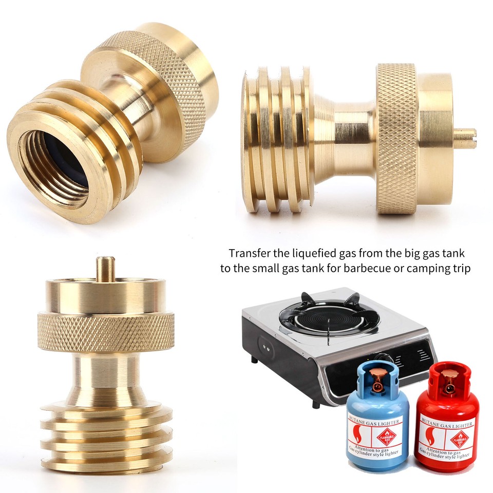 Steak Saver Adapter 1 LB Propane Tank Gas Grill Adapter Converter