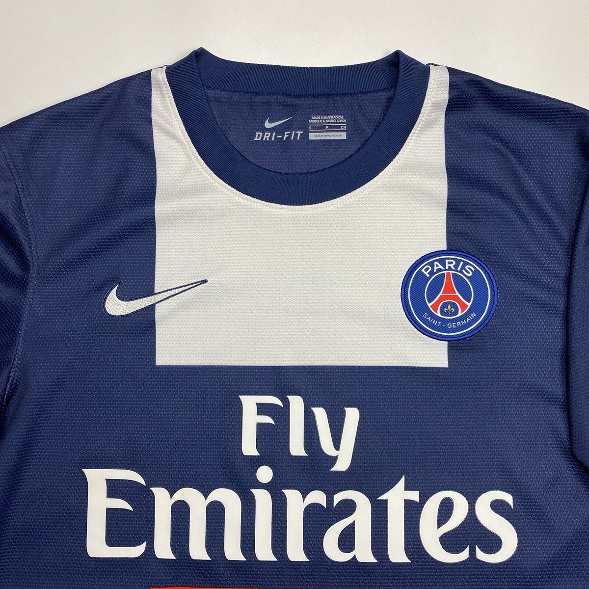 Beckham #32 PSG 2013 2014 Hone Football Shirt Soccer Jersey Nike