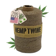 Natural Hemp Twine – High Tensile for Cooking, Jewelry, Crafts and Decoration