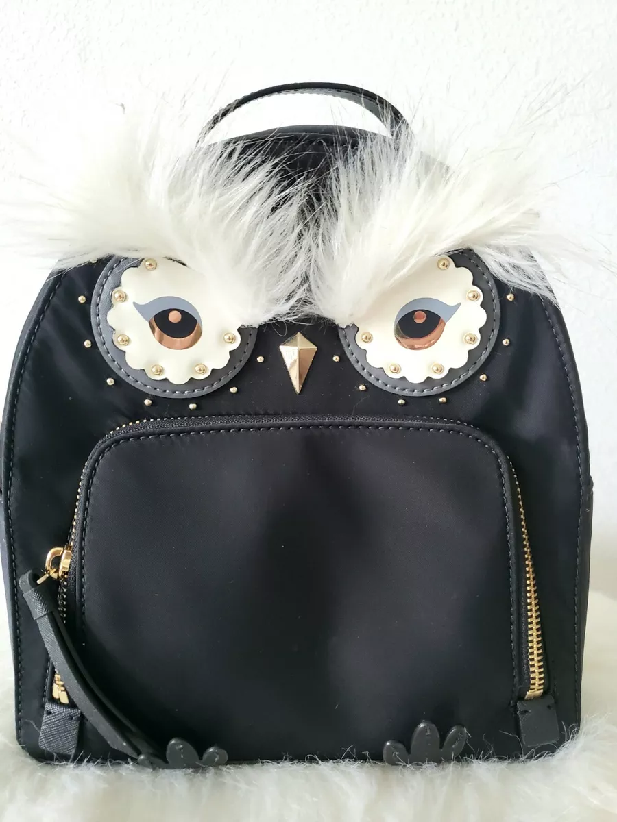 Kate spade sales owl backpack