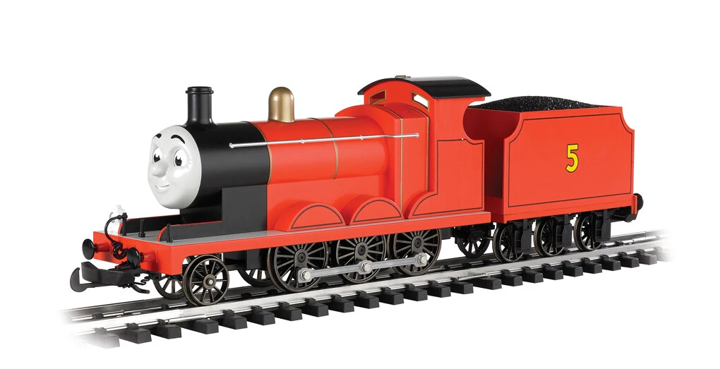 Bachmann G Thomas Series 91403 JAMES The Red Engine with Moving