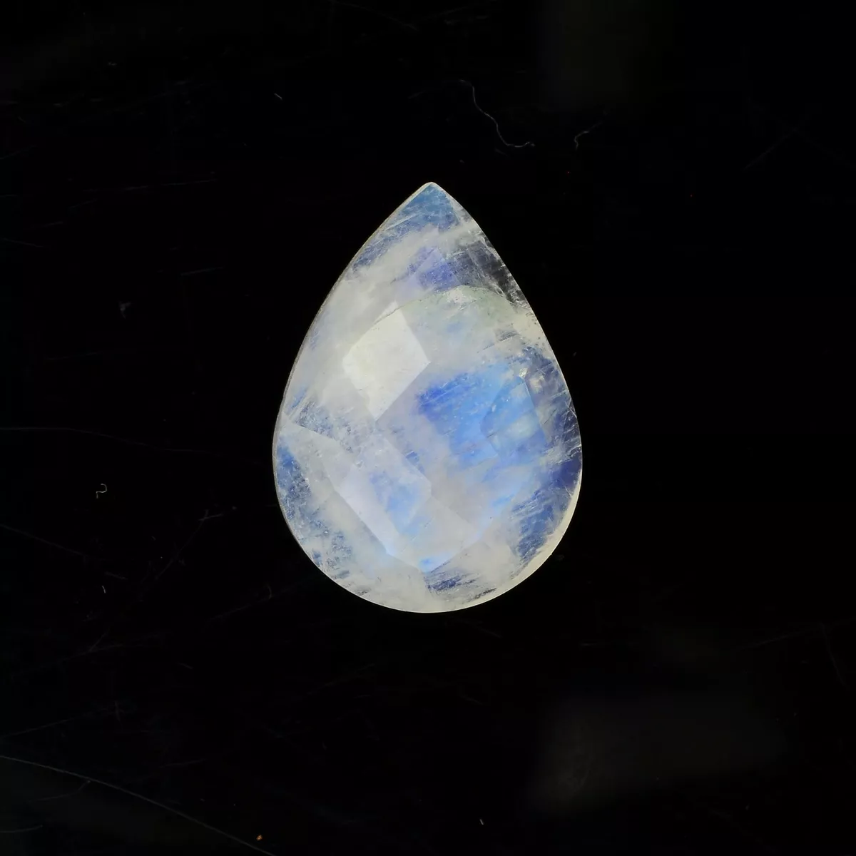 Faceted rainbow moonstone deals