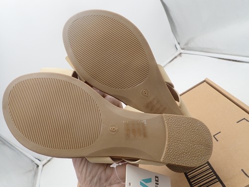 New Vayfio Women's Ankle Strap Flat Sandals Casual Thong Metal Buckle SIZE 6 - Picture 5 of 6