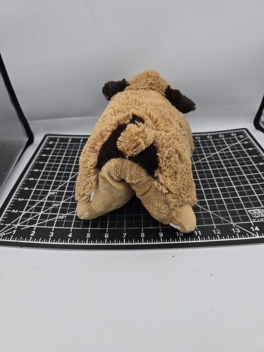 Pillow Pets Pee-Wees Plush Dog Stuffed Animal Toy 2010 Brown Tan - Picture 3 of 8
