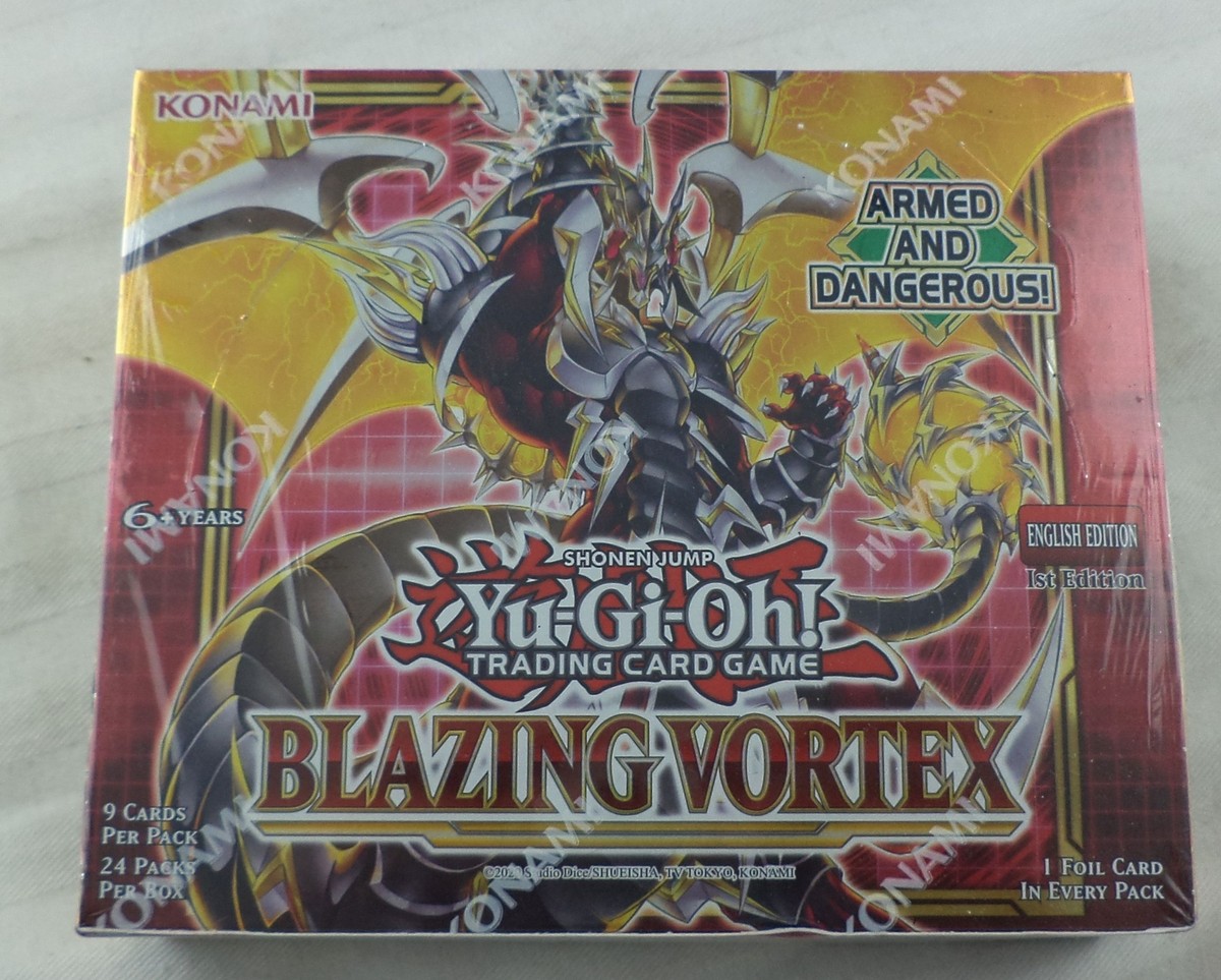 Yu-Gi-Oh! Blazing Vortex Booster Pack Display Box (24