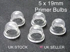 5 x  PETROL FUEL PRIMER BULB FOR STRIMMERS HEDGE TRIMMER CHAINSAWS 19mm.✅