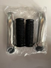 COPPIA APPENDICI CORNA+MANOPOLE IN GOMMA  PER BICI MTB