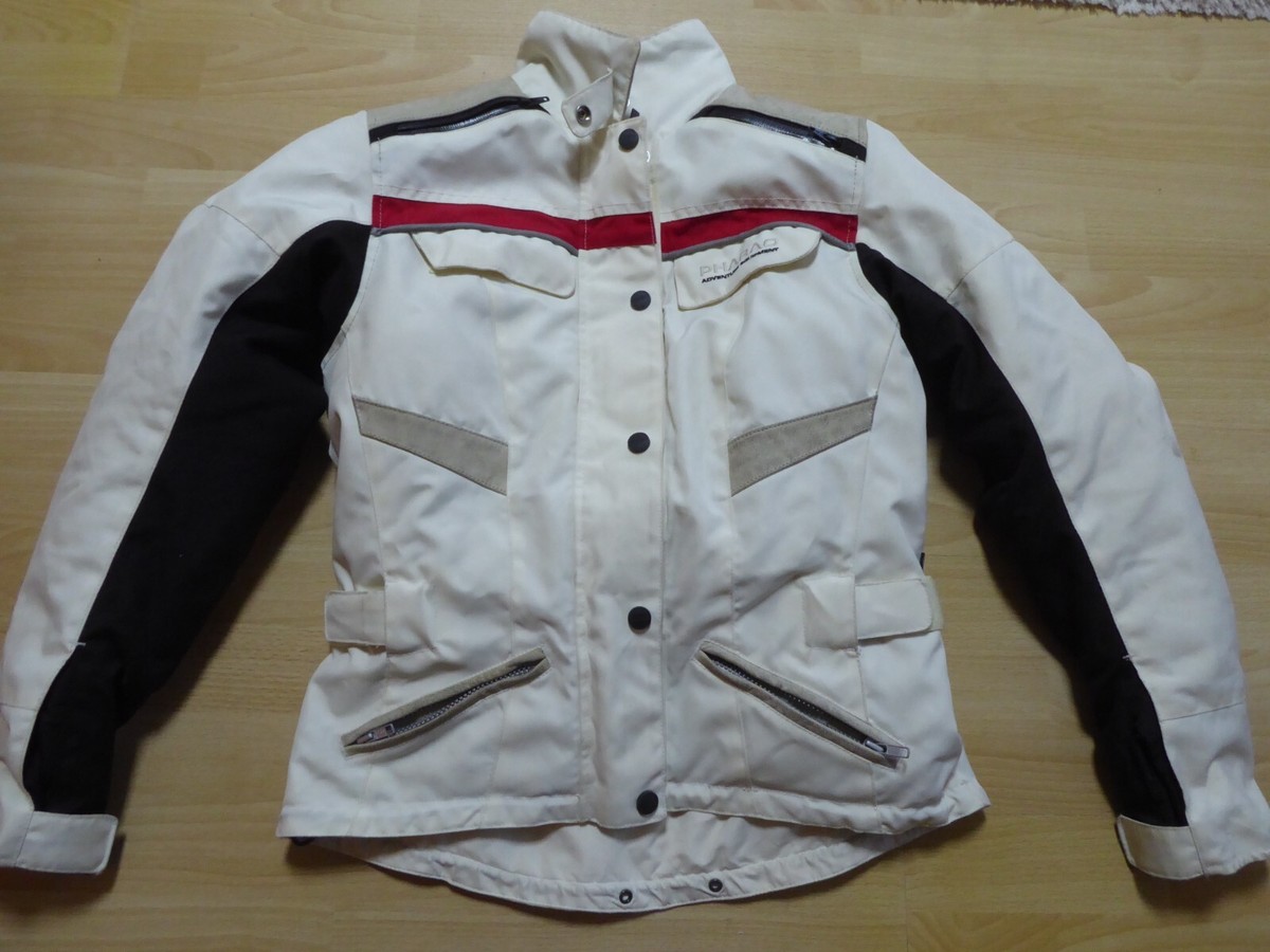 Textile motorcycle jacket with leather by Polo Pharaoh for women, size 40
