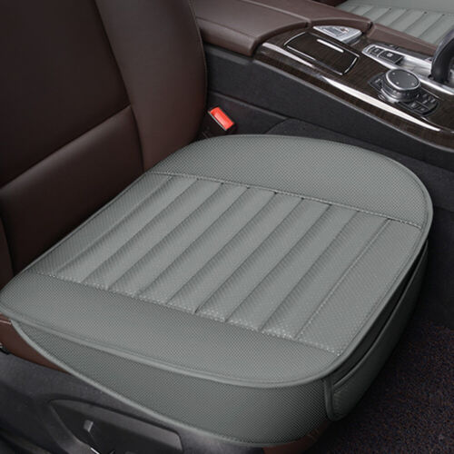 Funda de asiento delantera de coche transpirable de cuero PU alfombrilla cojín de silla envolvente completa - Imagen 35 de 35