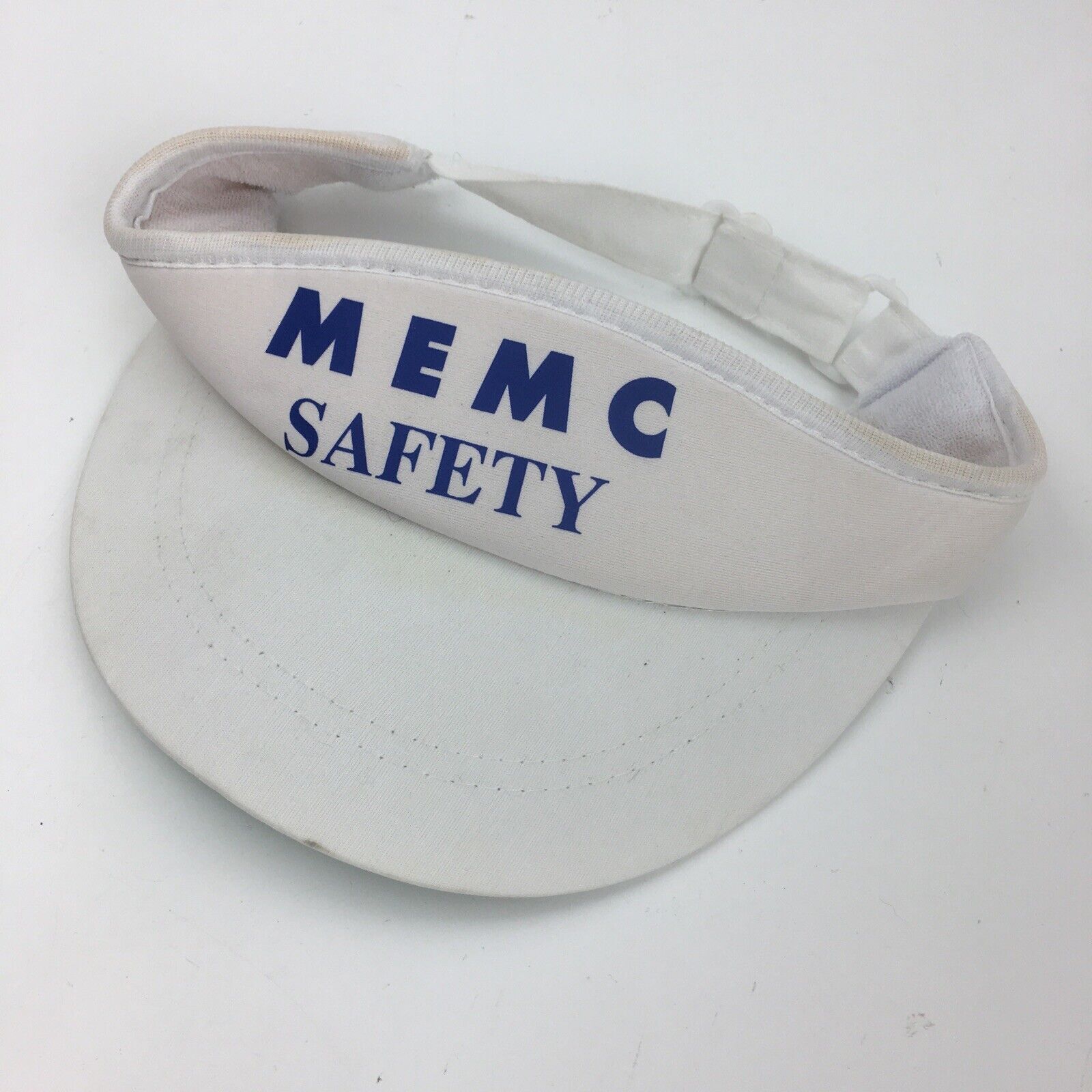 MEMC Safety Visor Cap Hat Adjustable - image 1