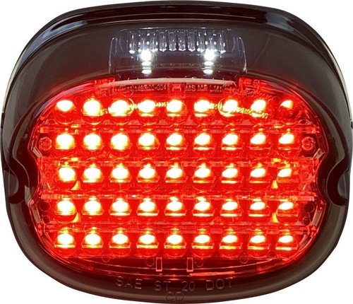 Fanale posteriore LED dinamico personalizzato per Harley Davidson FLD 1690 2012-2013 fumo - Foto 1 di 5
