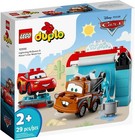 LEGO DUPLO 10996 Cars Lightning McQueen & Mater's Car Wash Fun Building Toy 2+