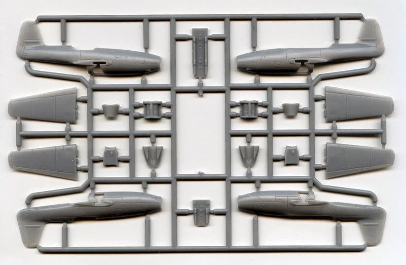 Mikro Mir 144-009 - 1/144 Yakovlev Yak-23 Fighter, kit modelo plástico escala Foto 2 de 4