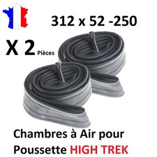 2 chambres à air 312x52-250 pour poussette high trek Bébé Confort 312 x 52 - 250