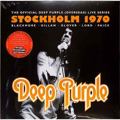 Deep Purple / STOCKHOLM 1970 (LTD ORANGE 180G 3LP) / Earmusic / 0216908EMU / co