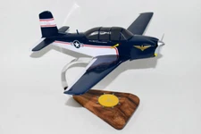 Beechcraft® T-34B Mentor, Navy Recruiting Command Model,1/25 Mahogany Scale