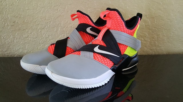 lebron soldier 12 hot lava