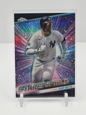JUAN SOTO 2024 TOPPS CHROME STARS OF MLB BLACK REFRACTOR! #03/25! SSP! YANKEES!