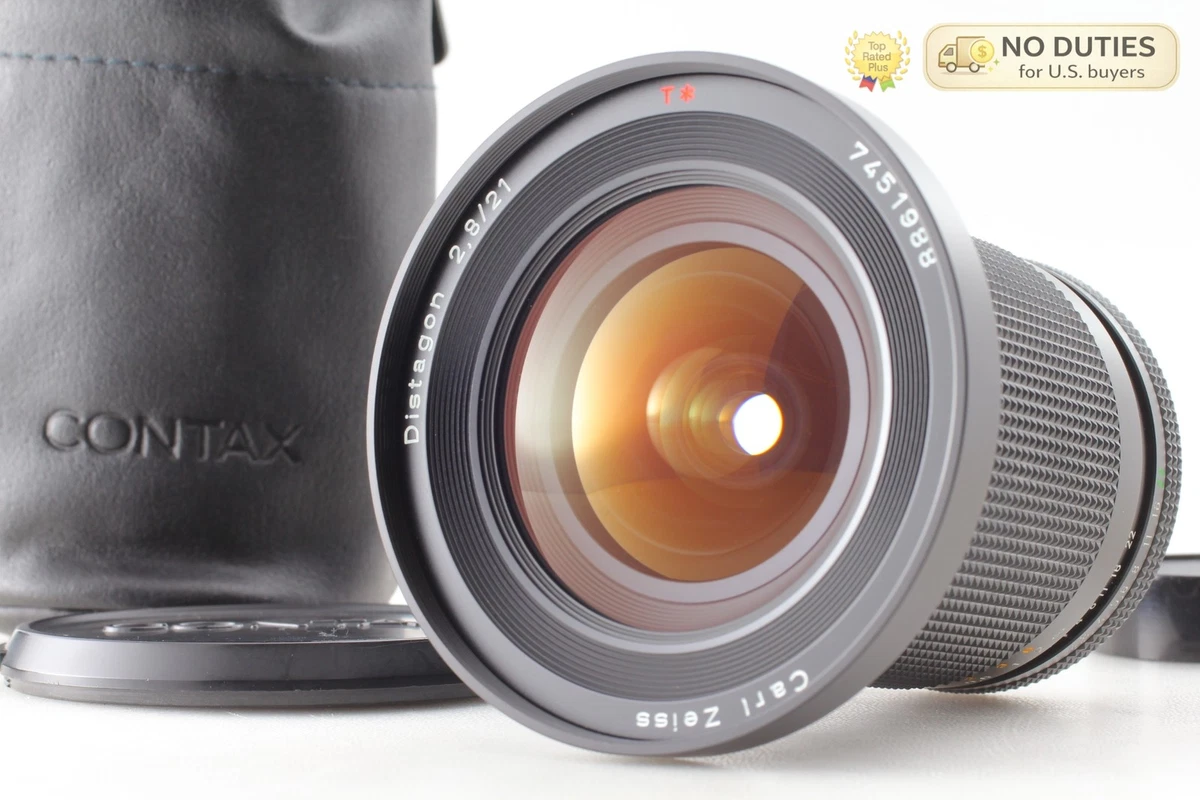 【中古】CONTAX コンタックス Carl Zeiss Distagon 21mm f/2.8 T* MMJ 2026年最新】Yahoo!オークション -contax distagon 21mm f2.8の中古品
