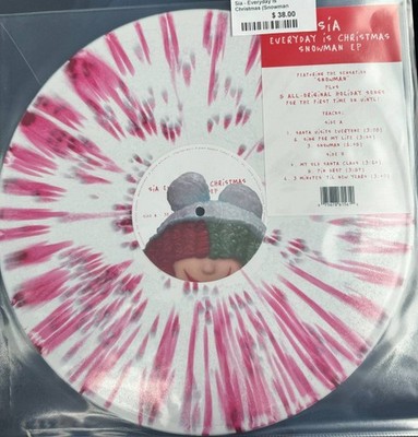 Sia Everyday Is Christmas Snowman EP LP Vinyl NEW