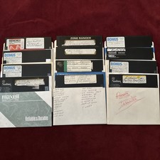 Commodore 64 5.25" Disks LOT Of 12 B3667