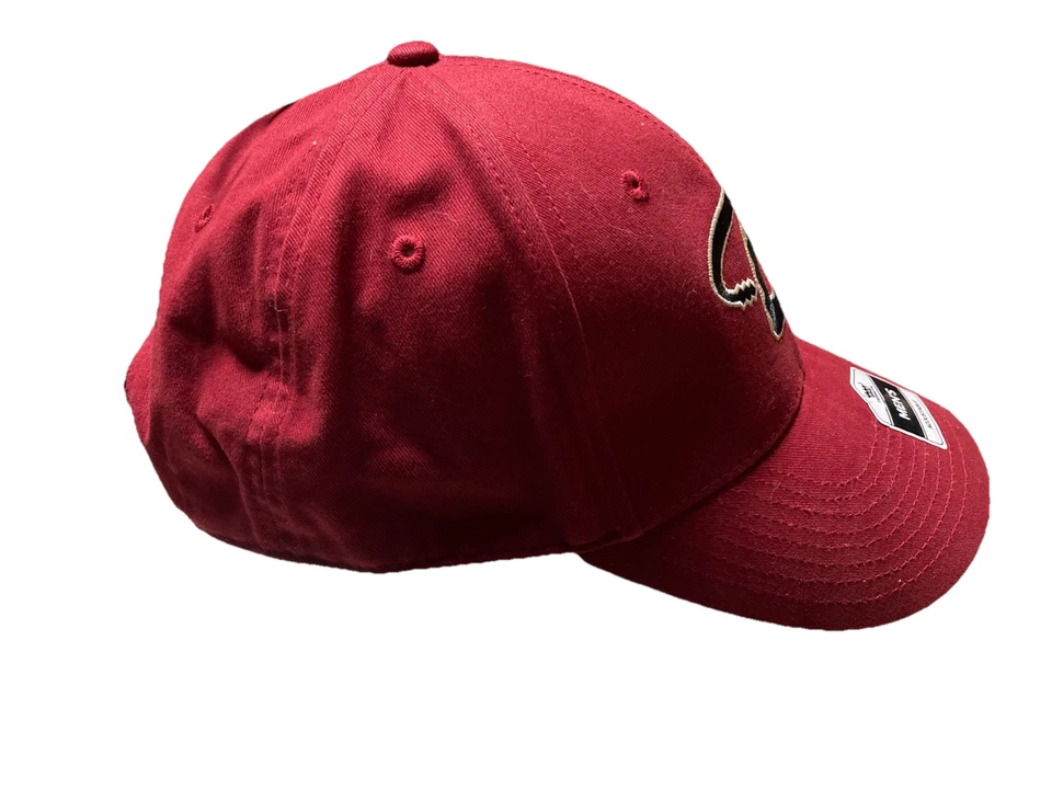 Arizona Diamondbacks MLB Baseball Fan Favorite Strap Back Hat Maroon Red Cap NEW - Image 3 of 4