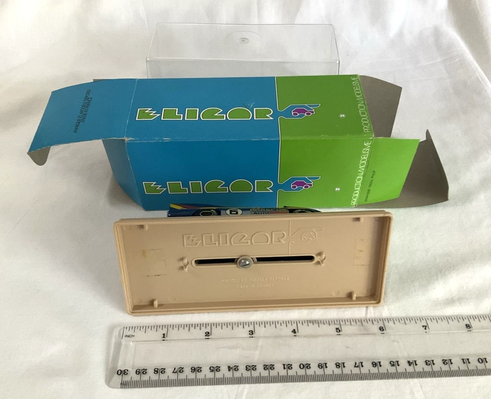 Eligor 2001: Porsche 917 30 CanAm 1973 Sunoco 1/43 винтажный сделано во Франции жесткий чехол - Изображение 3 из 4