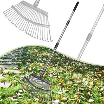 Garden Leaf Rake Fallen Leaves Collector Chicken Coop Rake